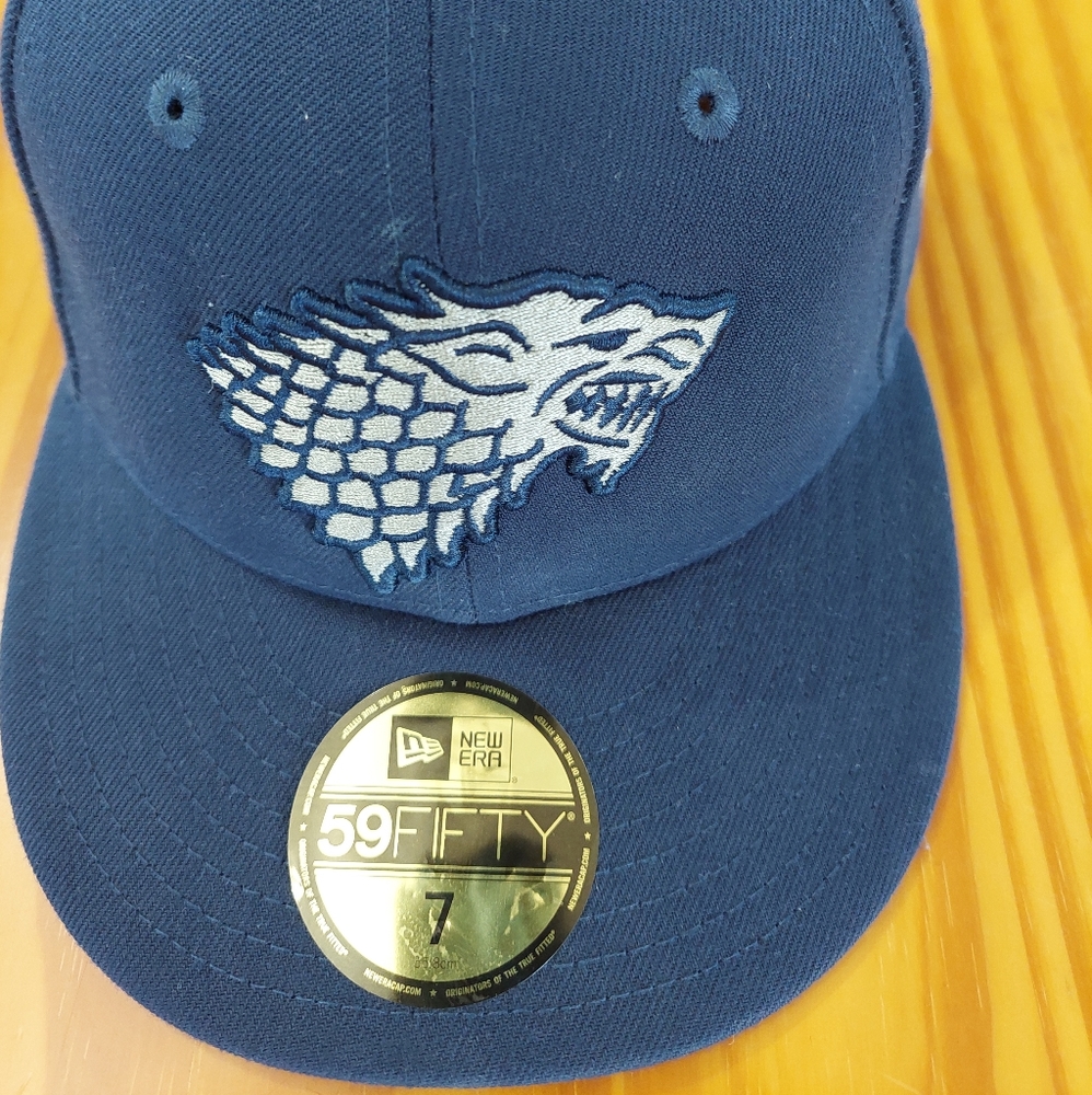 New Era 59fifty Game of Thrones House Stark Hat Size 7
